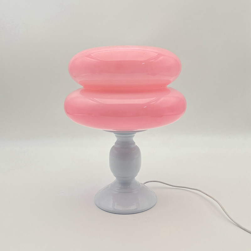 아이보리 + 핑크 햄버거