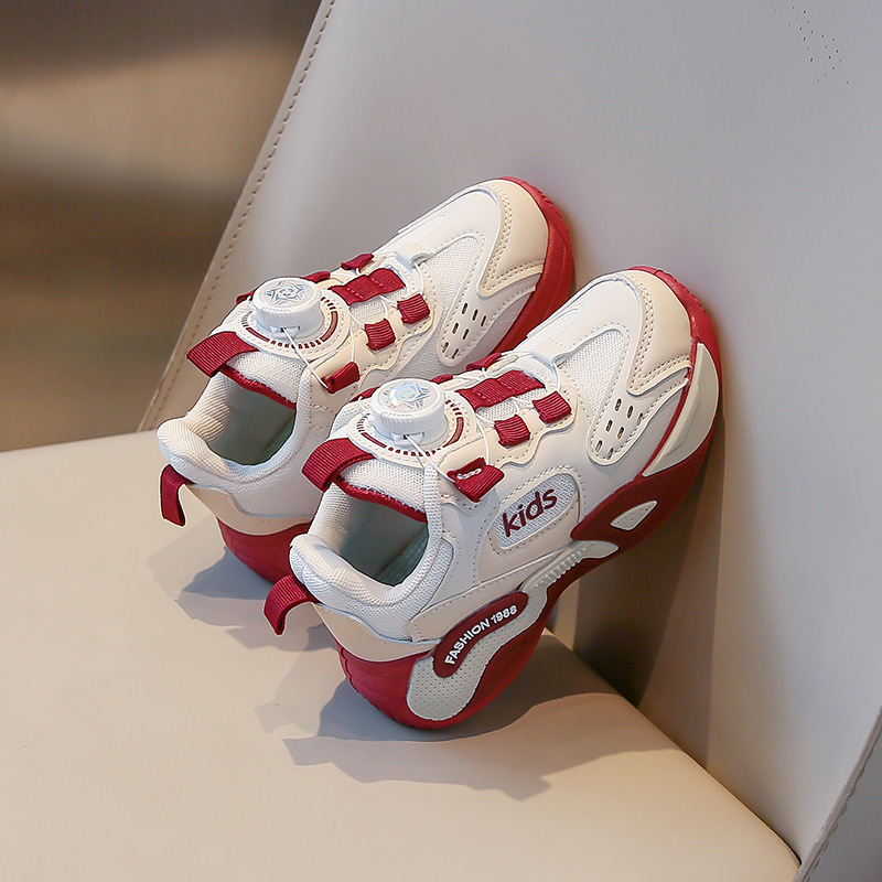 Zapatos casuales para niños niños 2026 nuevos zapatos deportivos de niñas universales niños mayores al por mayor zapatos de correr transpirables