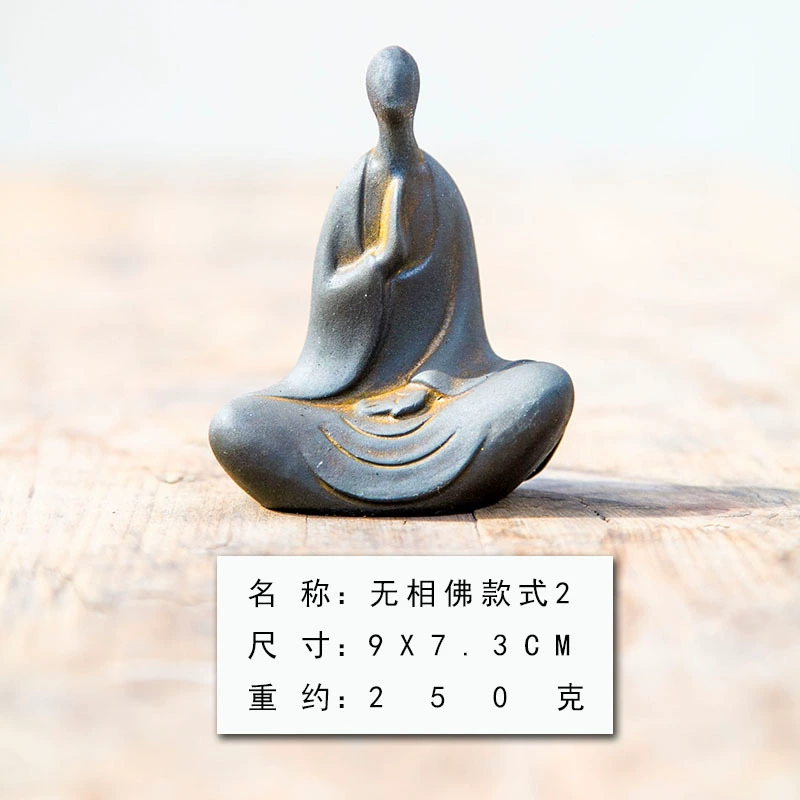 Новый китайский национальный стиль, без лица—статуя Будды, Zen декоративное исследование, обучение, чайная чашка, хэндмрафт из чугуна, домашнее убранство