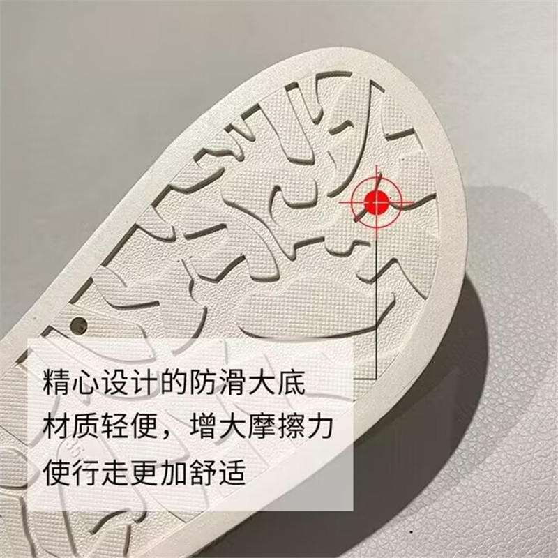 夏の新型国境を越えたビーチスリッパ夏男性スリッパファッションマジックテープカップル一字潮靴スポット|undefined