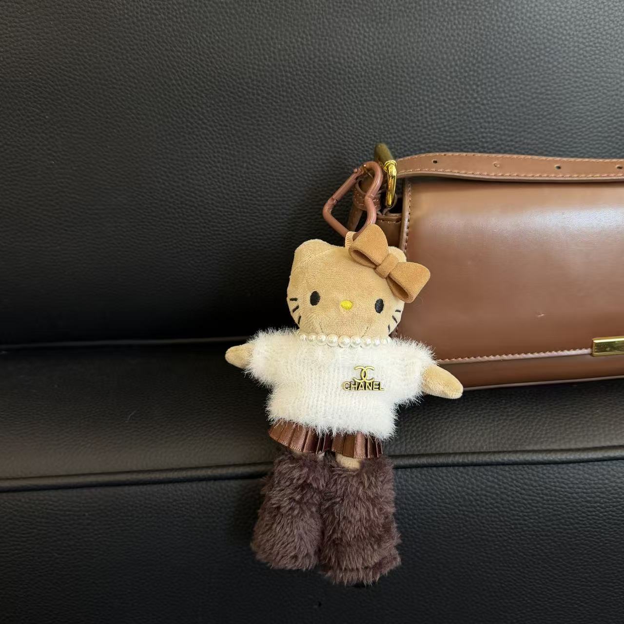 新品可爱いロングレギンスキティぬいぐるみスカートきせかえ人形ドレスins风人形饰りリュックサックキーホルダー