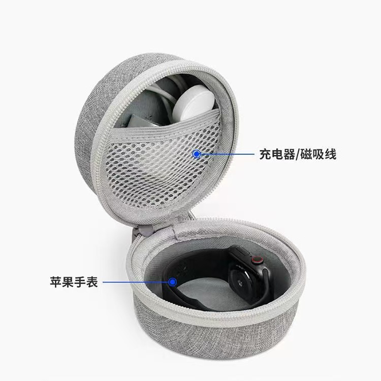现货适用于苹果Apple Watch手表收纳包 EVA硬壳通用手表包手表盒