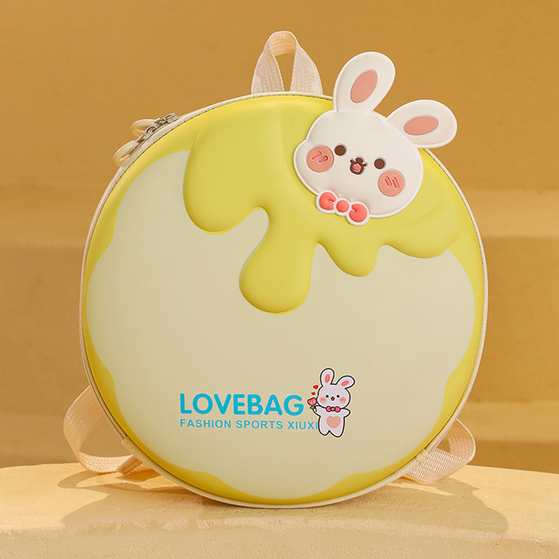 Cute conejo niña mochila de dibujos animados unicornio oso pequeño mochila infantil mochila transpirable para niños