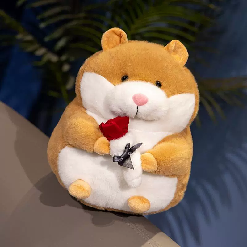 Valentine's Day Flowers Hamster