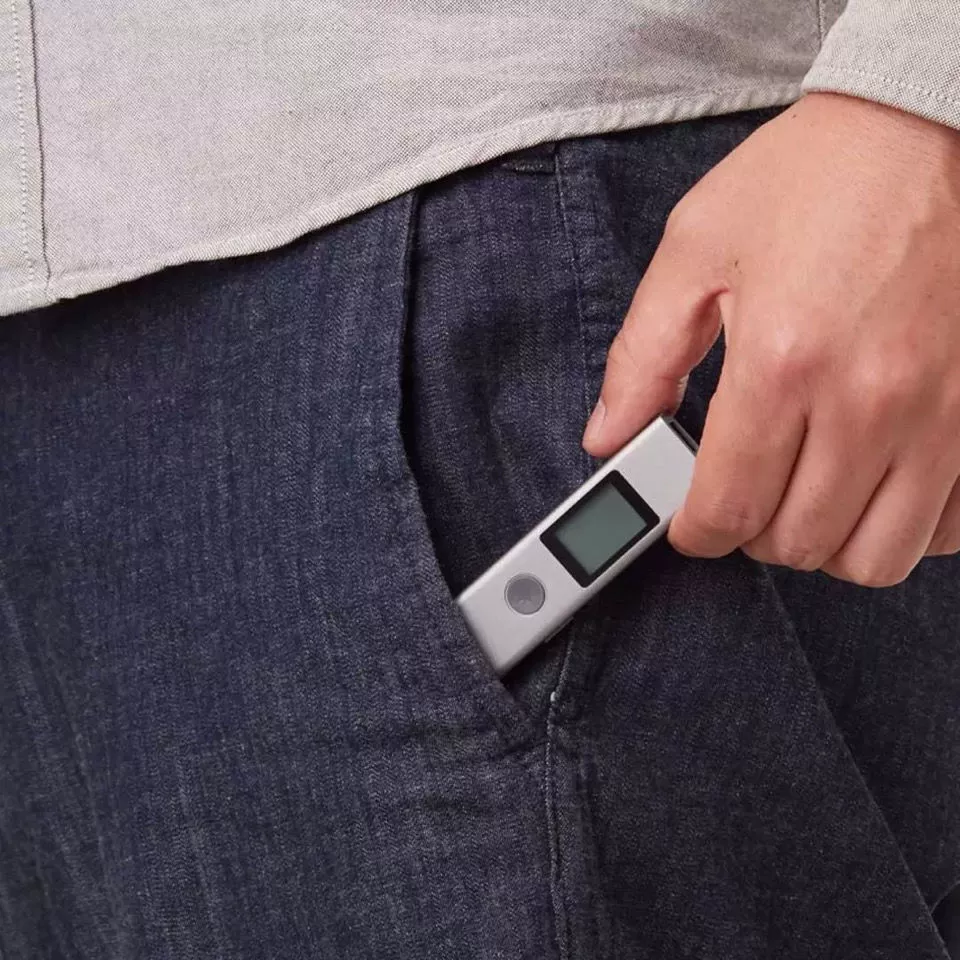 Duke дальномер Xiaomi LS-P лазерная ручка Электронная линейка миниатюрный инфракрасный измеритель Анс мини объем прямых продаж