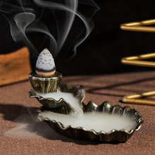 C 32340 Alloy Vintage Backflow Incense Burner �Ͻ�¹ŵ�����