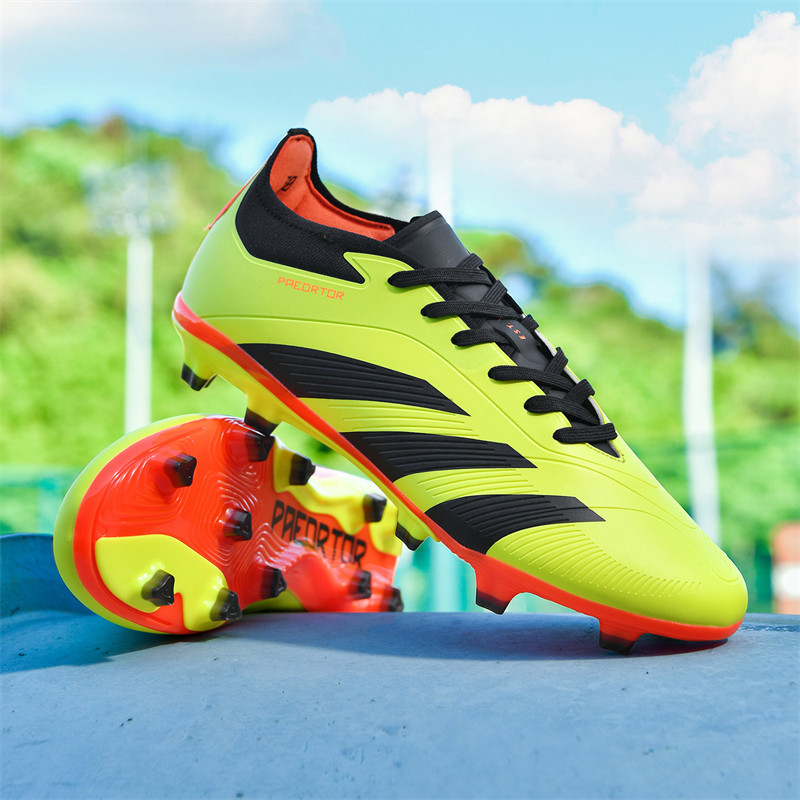 2026 comercio exterior transfronterizo TF clavos sin costuras zapatos de fútbol juveniles zapatos de entrenamiento de clavos de hierba al por mayor