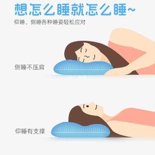 荞麦枕头成人学生护颈椎助睡眠枕全荞麦壳皮枕芯宿舍家用