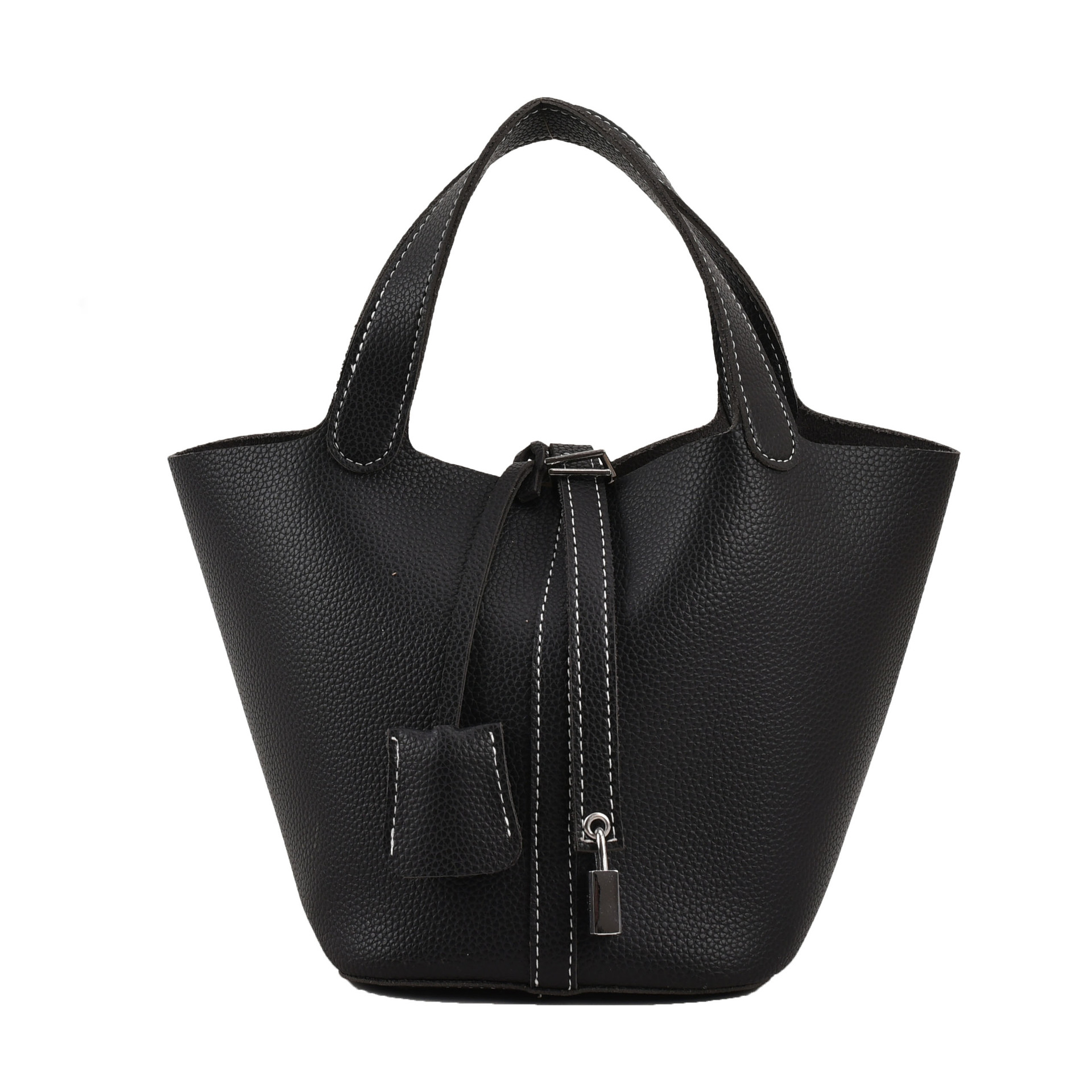 Bolsa de diseño de nicho de alta gama para mujeres 2023 nueva moda de moda simple bolsa de cubo popular bolsa de cesta de verduras portátil