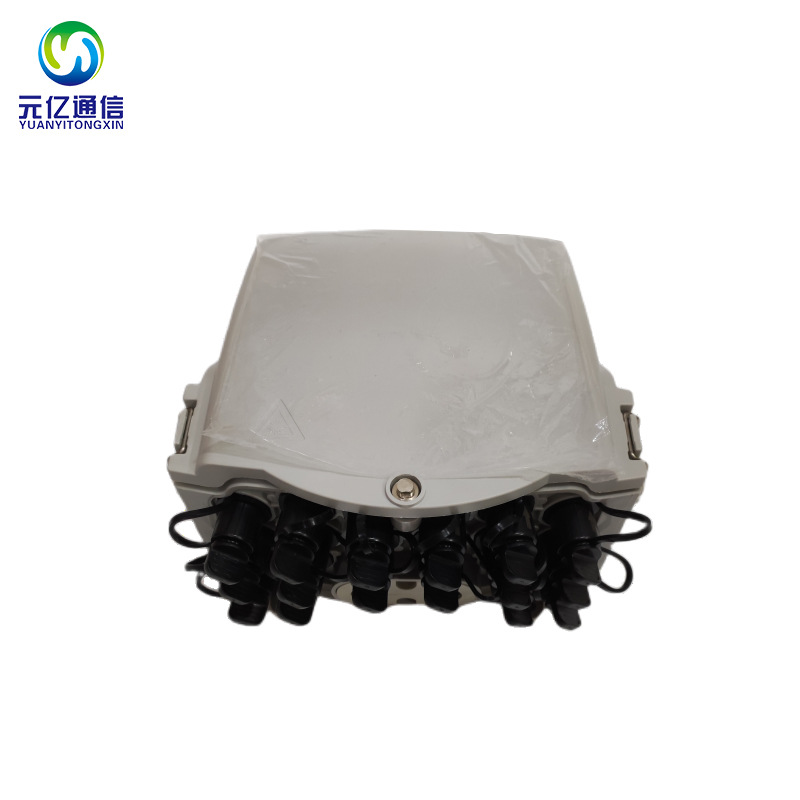 室外FTTH光纤配线箱防水盒NAP盒16端口迷你钢管分路器光纤端接箱