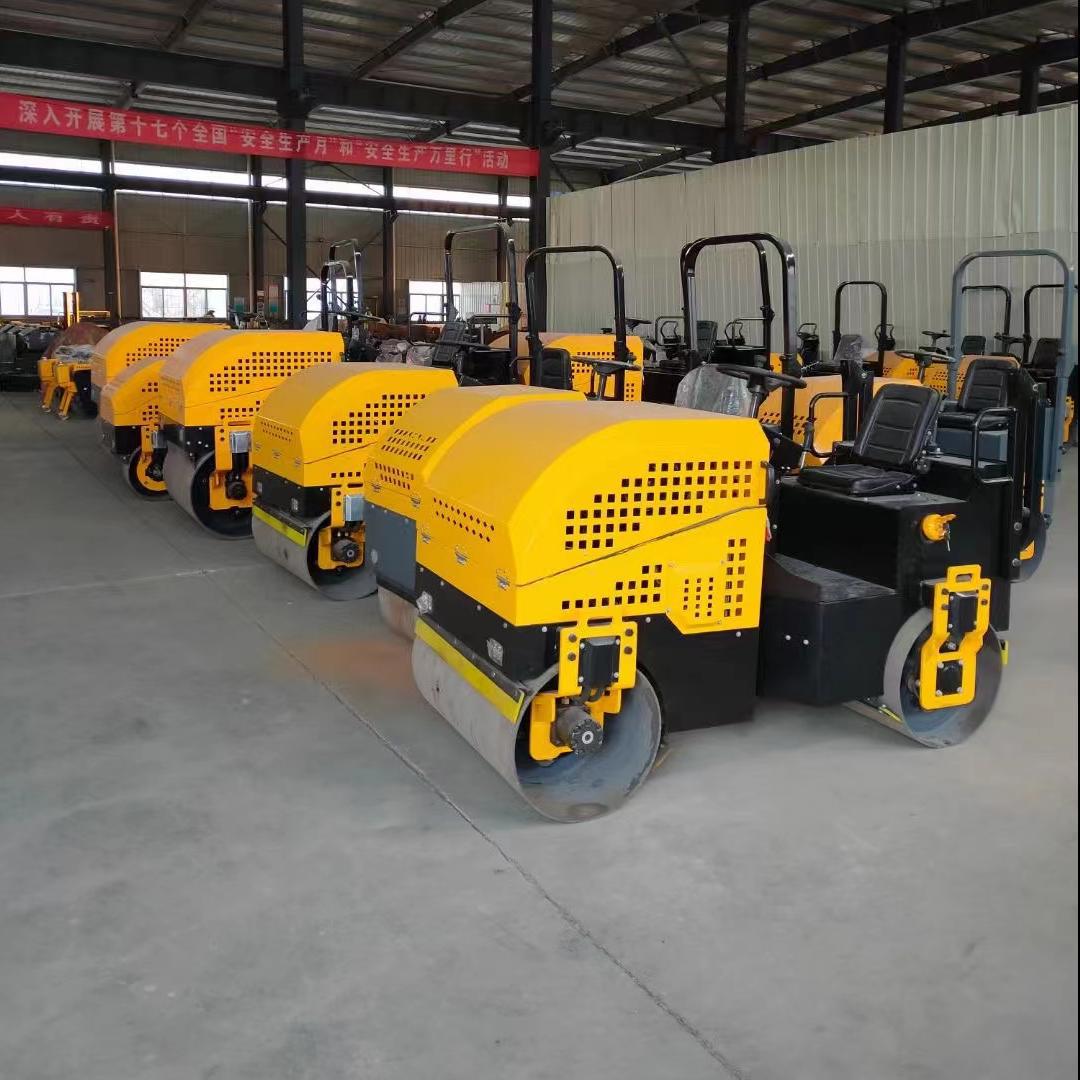 压路机HCYL-A70神东工矿钢轮电动小型路面压实机械