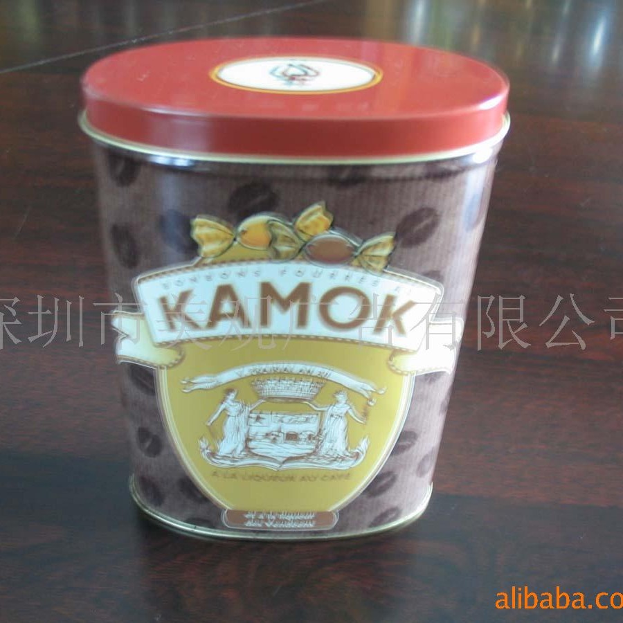 源头厂家 优惠供应精美马口铁ML-226F咖啡罐 茶叶罐