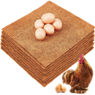 Cross-border hot sale chicken nest box liner hen nest mat 6PCS chicken house bedding easy to clean hen nest mat