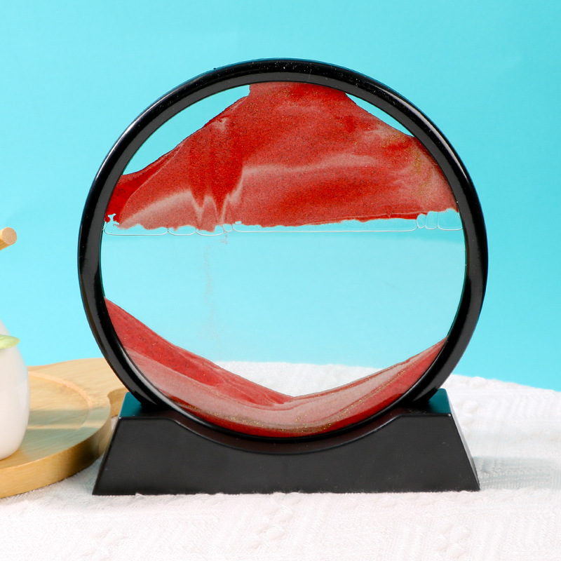 7inch 블랙 프레임 레드 유사