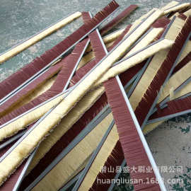 砂布条砂纸剑麻条毛刷异形砂光机配件木工家具底漆打磨抛光毛刷辊