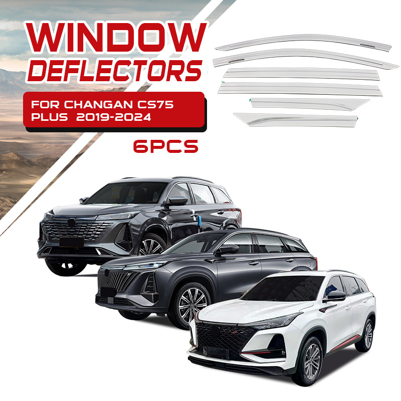 Tenxinrui es adecuado para Chang'an cs75plus lluvia ceja modificación platino lluvia escudo ventana lluvia escudo suministros del coche