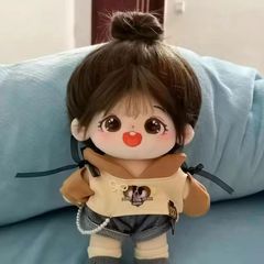 綿の子供の小さい気絶の20cmのぬいぐるみの女の子は人形を換えて女の子のカップルにプレゼントします。