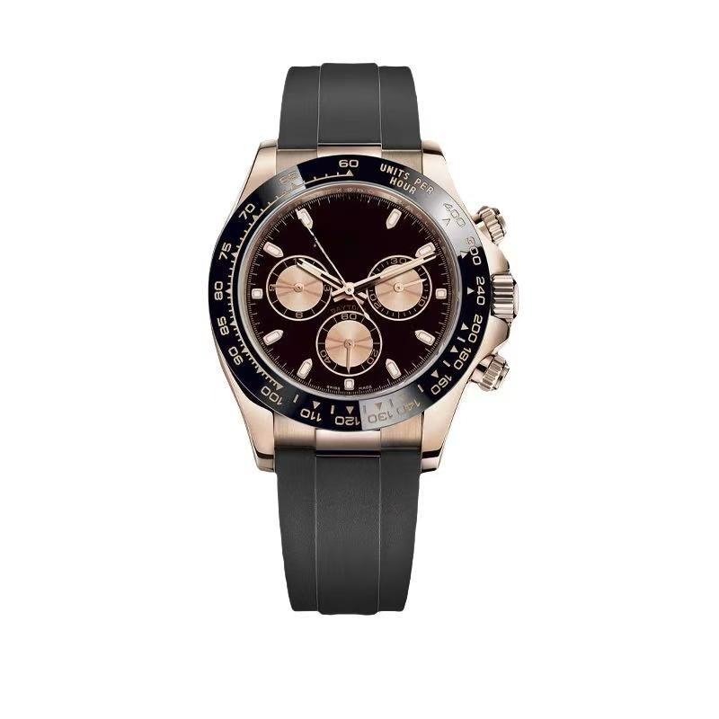 Reloj de la serie Laojia Dituna transfronterizo Panda Di Yacht Mingshi Reloj mecánico automático Green Jindi Daifa