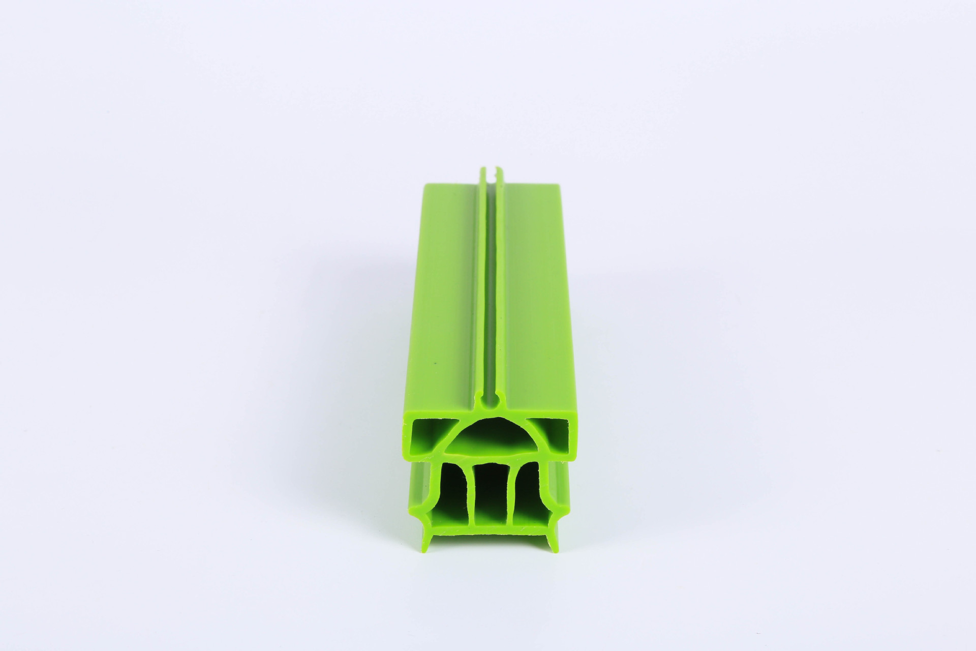 非标塑料件设计低温塑料件绿色PE挤出型材扫雪车聚乙烯配件型材