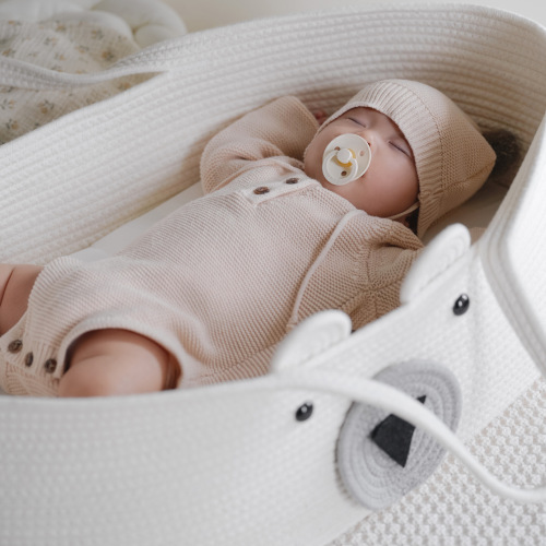 ins new pure cotton portable baby basket portable baby basket creative baby crib