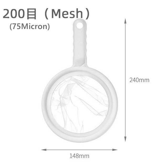 国境を越えた豆乳フィルター、家庭用超微細ジュース漏れフィルター、分離フィルター、残渣分離キッチンザル、フィルタースプーン|undefined