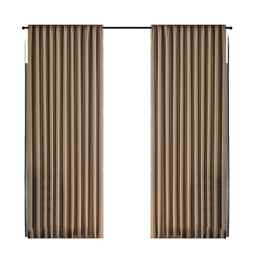 Full blackout black Benin Plaid curtain fabric wholesale and retail home decoration project hotel curtain finished product living room bedroom 
