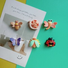 蝶、トンボ、てんとう虫、クリエイティブ手作り DIY クリーム接着剤樹脂アクセサリー、ヘアアクセサリー、バッグ、おもちゃ、靴、アクセサリー材料のバッチ