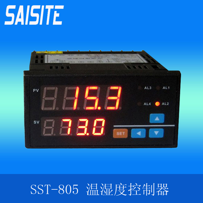 温湿度控制器 智能孵化室加湿除湿显示控制仪SST-805