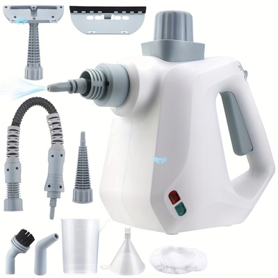 Handheld Pressurized Steam Cleaner 9pcs Accessories Multi