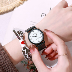 Cold Wind College Exam Watch for Girls, Korean Version, Simple and Elegant, Personality, Trendy, Harajuku Style, Retro Women's Watch