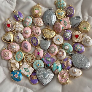�W���羳�¿��_�ϑѱ�ϵ�А��ĵ���DIY���Ͳ��L��ɫϵ��18K��ɫ
