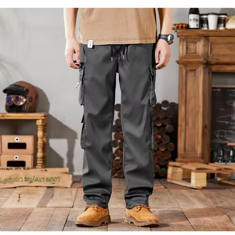 Multi-Pocket Work Pants, Durable and Trendy, Versatile Straight-Leg Men's Cargo Pants, 2026 New Model Multi-Pocket Work Pants, Durable and Trendy, Versatile Straight-Leg Men's Cargo Pants, 2026 New Model