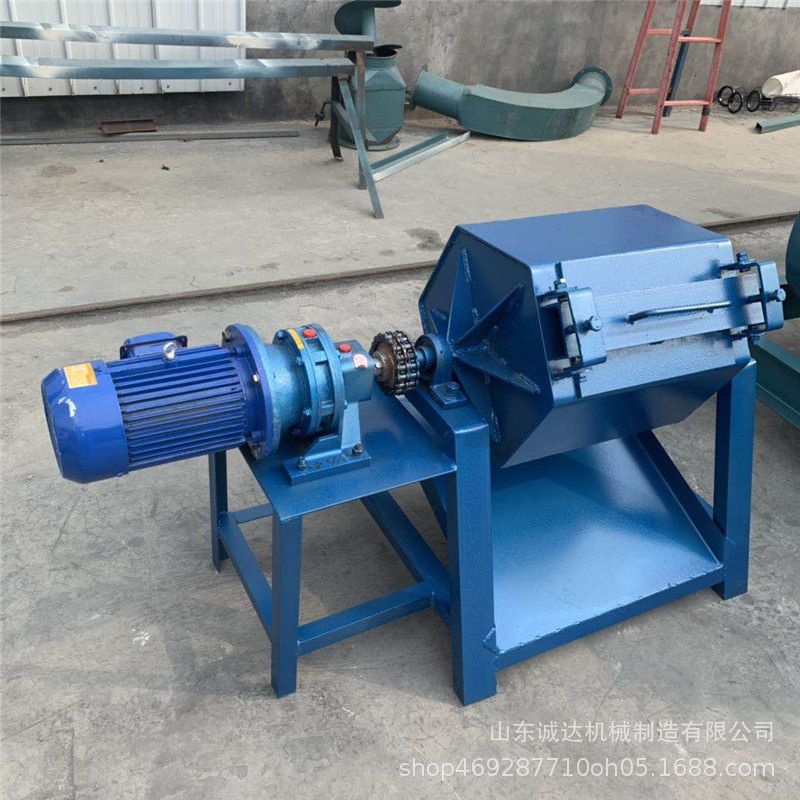 【诚达生产】铁件除锈研磨机五金零件去油污抛光机小型滚筒抛光机