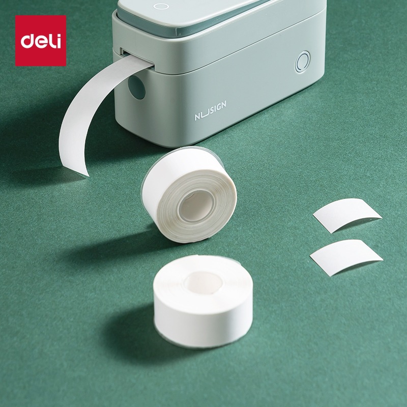 Deli QH14 label printer consumables transparent label paper printer…