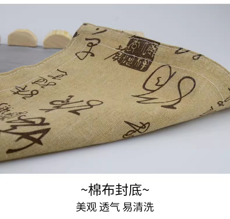 Wooden Du Meridian Moxibustion Tool Ginger Moxa Back and Abdominal Apparatus Unisex Short and Long Sizes quality and texture