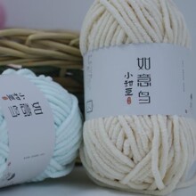 如意鸟小甜豆手工DIY编织粗毛线钩针织围巾玩偶线勾鞋子玩偶线
