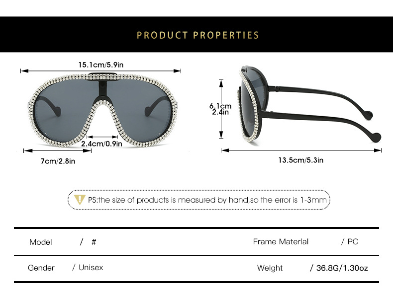 PC, UV400 Protection Lens Material toad glasses Glasses Style Streetwear Geometric PC UV400 Protection Toad Glasses Full Frame Sports Sunglasses