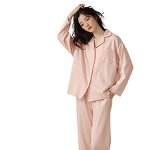 纯棉睡衣女款春秋2025新款大码长袖高级感可外穿秋冬季家居服套装
