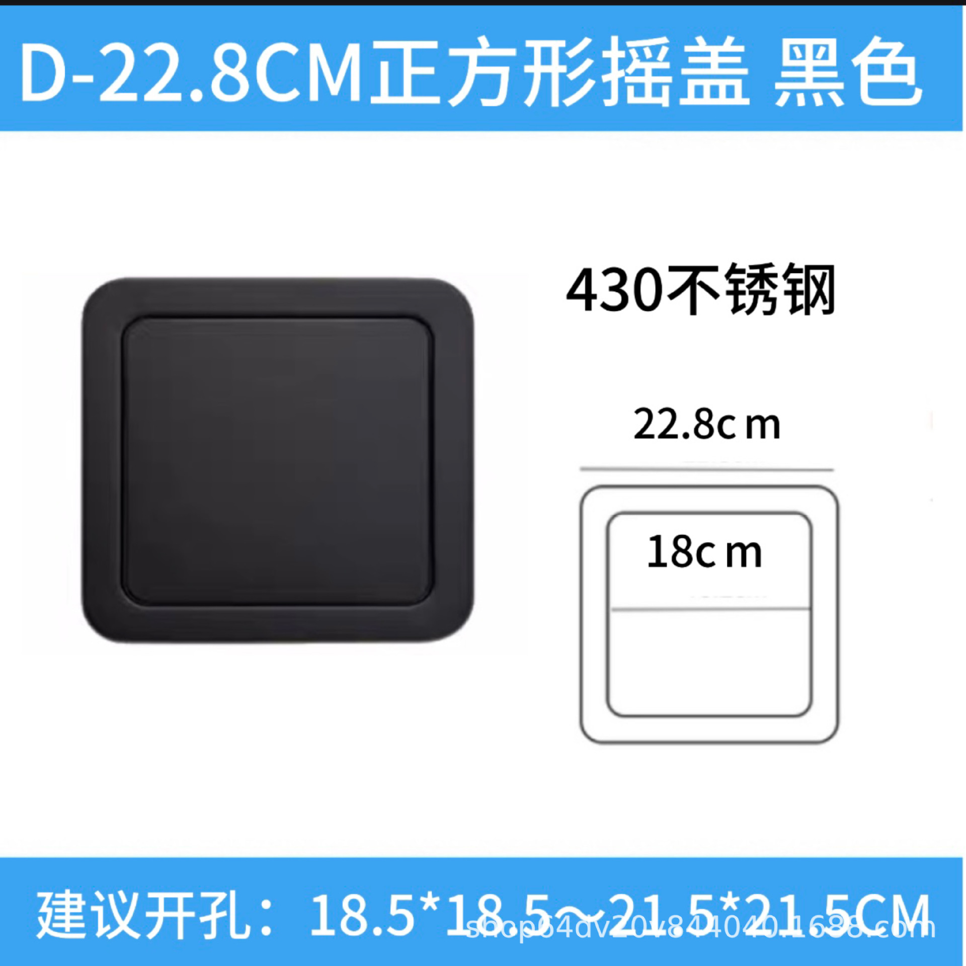 Encimera cubierta de bote de basura empotrada cubierta de escritorio de acero inoxidable 304 centro comercial hotel baño almacenamiento cuadrado redondo