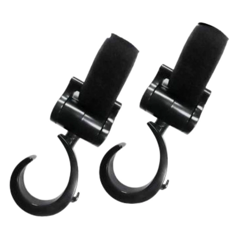 Вращающийся на 360 Градусов Крючок для коляски подвесная сумка аксессуары Автомобильная подушка крючок Универсальный крючок 2