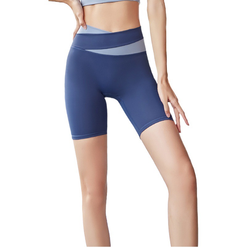 Juyitang color a juego quinto pantalones sin vergüenza línea de yoga pantalones de alta elasticidad para adelgazar fitness correr medias deportivas