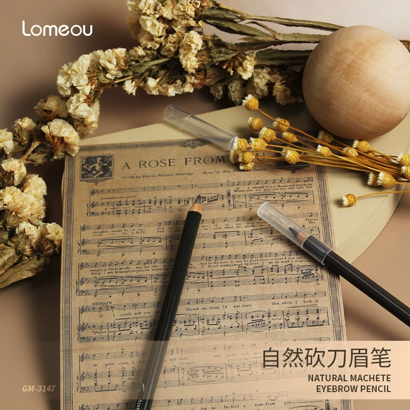 Penmaker Xiaohongshu LOMEOU водонепроницаемый, устойчивый к поту и неразъемный отечественный бренд, завод по обработке и печати логотипов для карандашей для бровей