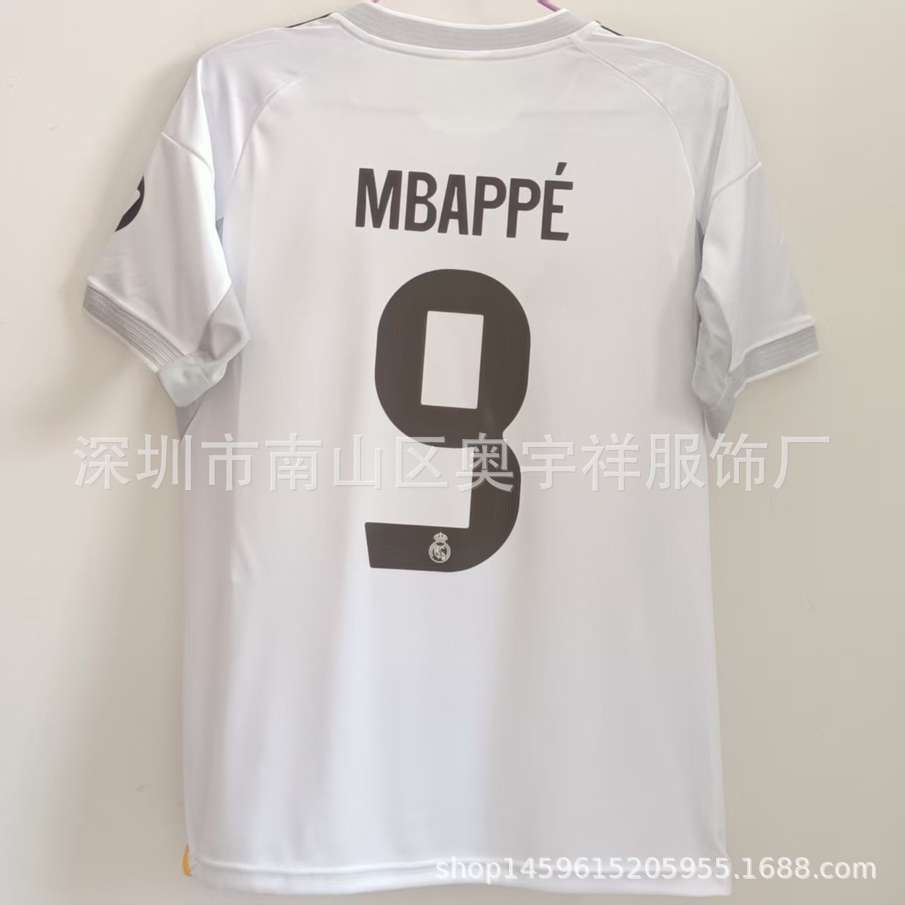 Venta al por mayor 24-25 Barcelona Real Madrid camiseta No. 19 Yamal No. 20 Olmo No. 9 Mbappé camiseta de fútbol