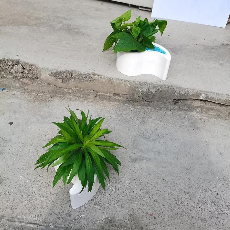 Bk2022太極セメント植木鉢シリカゲル金型多肉個性鉢植え金型|undefined