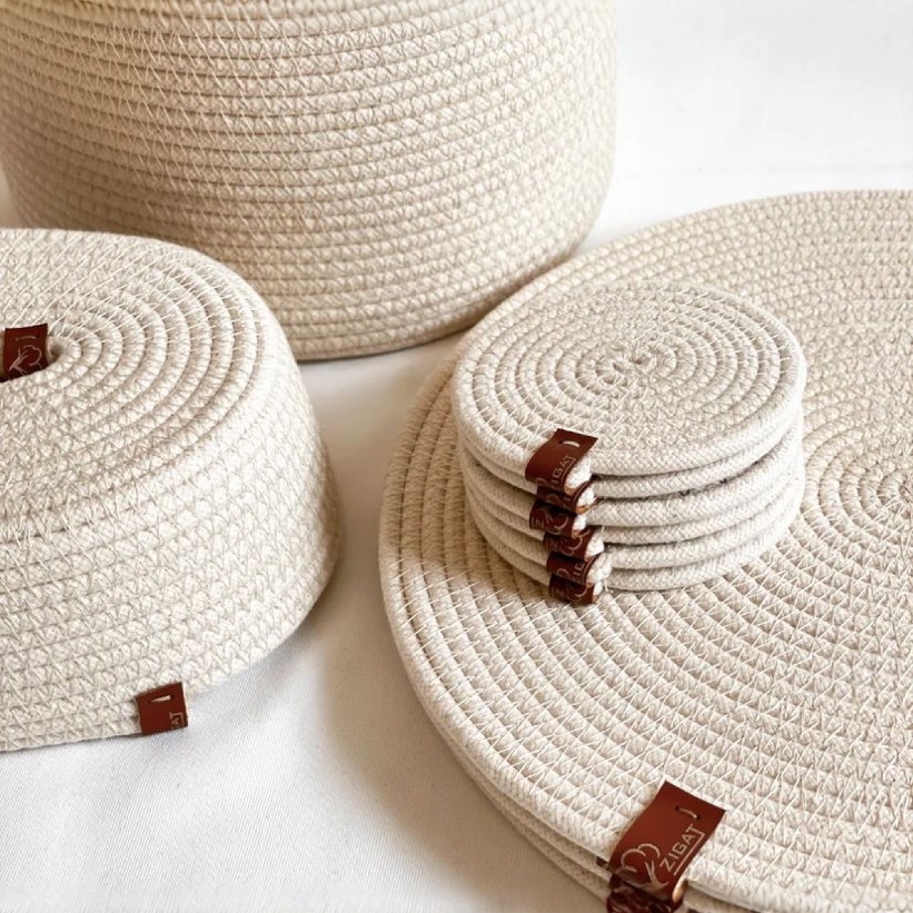 almohadilla de lino almohadilla de aislamiento térmico almohadilla de mesa de comedor a prueba de quemaduras tazas domésticas almohadilla de platos de cocina espesa almohadilla de comedor occidental platos de comedor resistentes a altas temperaturas