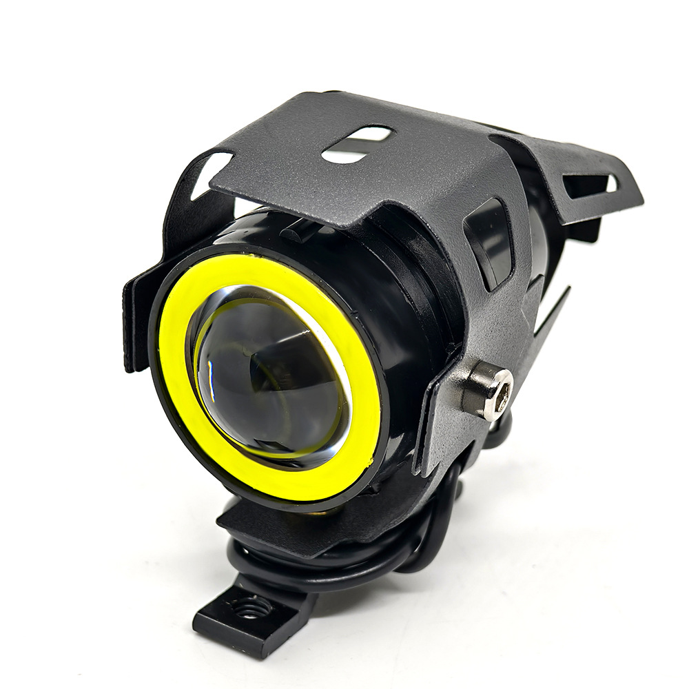 Motorcycle External Led Spotlight, Flashing Laser Cannon, Mini U7 Angel Eye, Super Bright Headlight, Electric Vehicle Modification