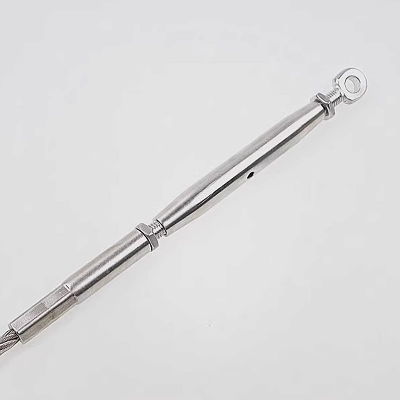 304不锈钢丝绳拉索护栏防护钢索松紧可调节拉索拉紧收紧配件