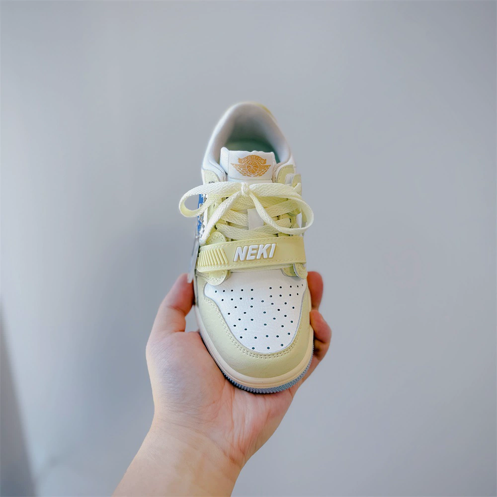 Air Jordan, комфортная спортивная повседневная обувь для отдыха для мальчиков, баскетбольная обувь, 2025 год, осень, тренд сезона, мягкая подошва, корейский стиль, западный стиль