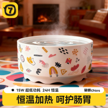 恒温猫碗猫咪饮水机陶瓷水碗狗狗温水器宠物水碗冬天保温加热猫碗
