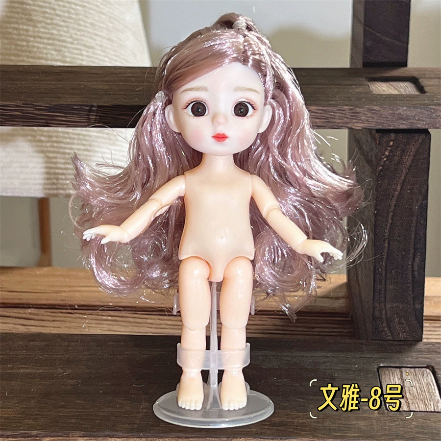 Милая кукла для переодевания, игрушка, 17 см, 3D
